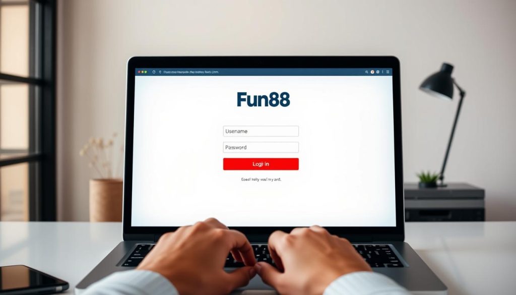 วิธีล็อกอิน Fun88
