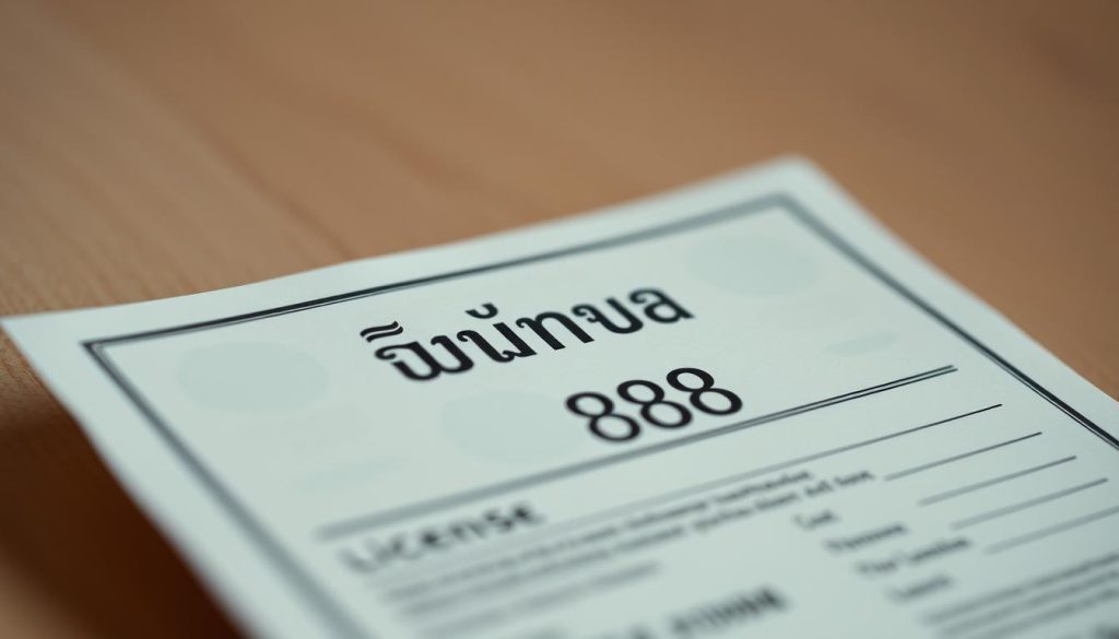 ใบอนุญาต fun88